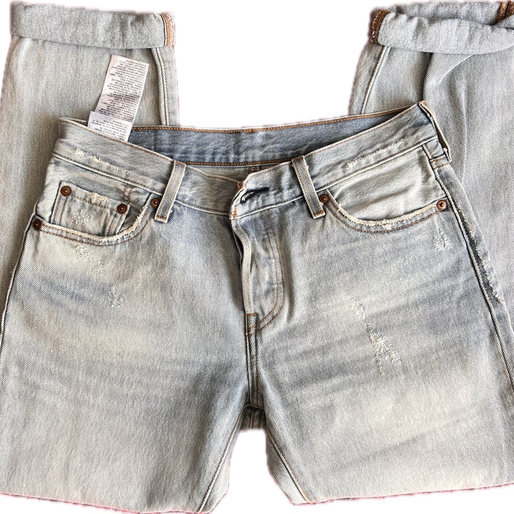 Levi's Blue Relaxed Jeans with Faded Wash